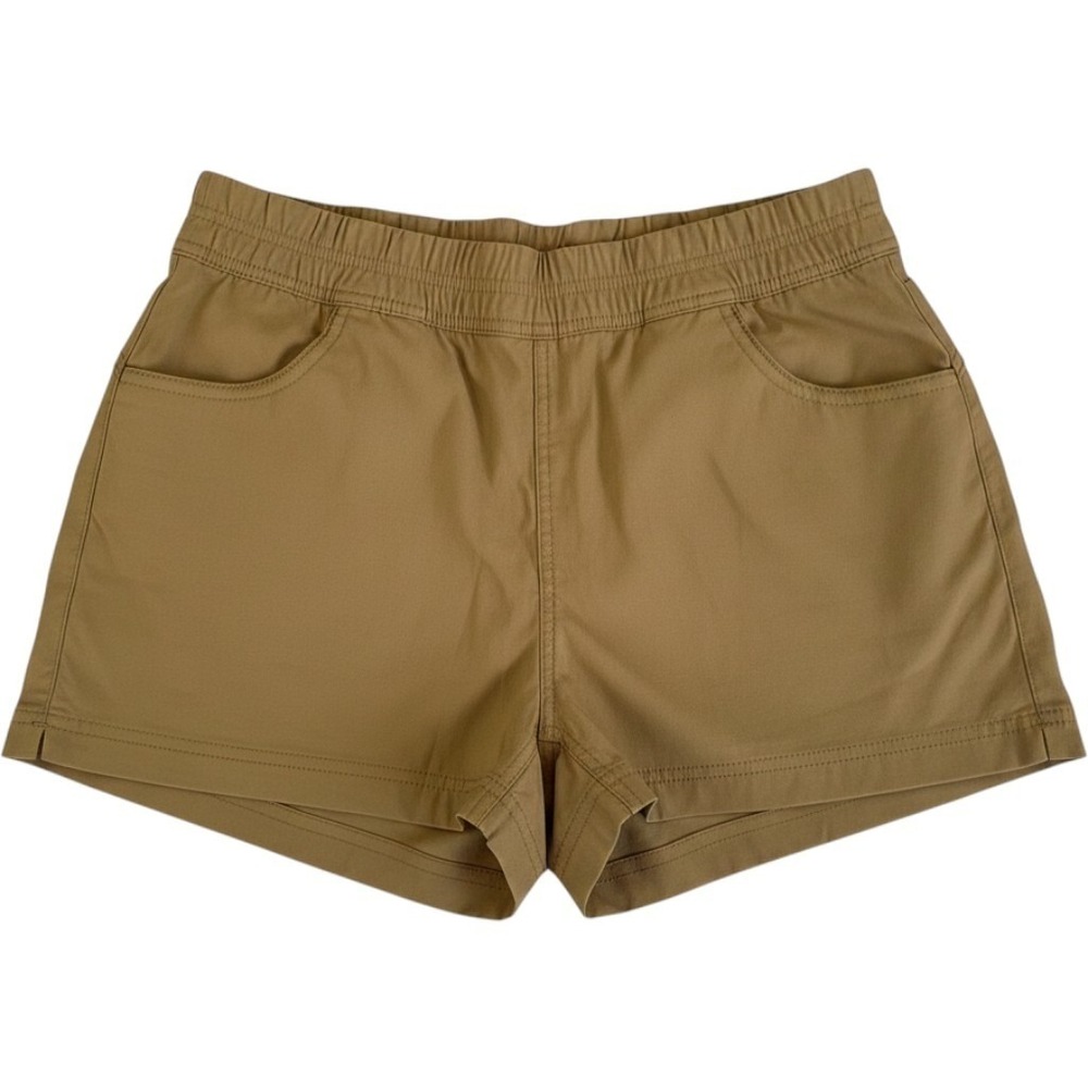 prAna Halle E Waist Short II Antique Bronze Womens 14 Hiking Outdoor 1971701 NEW